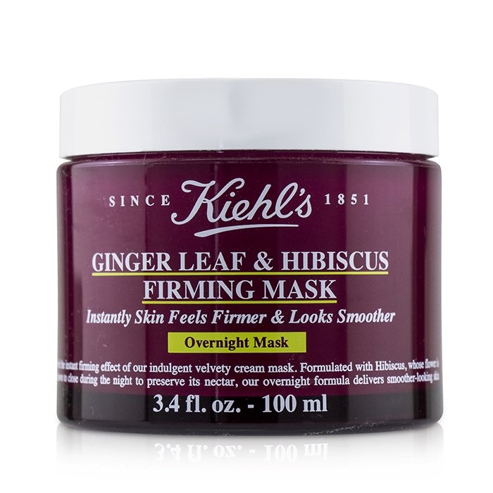 ginger leaf & hibiscus firming mask