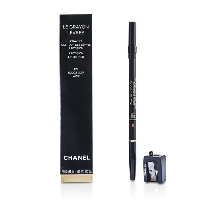 Chanel Le Crayon Levres No 09 Rouge Noir Makeup