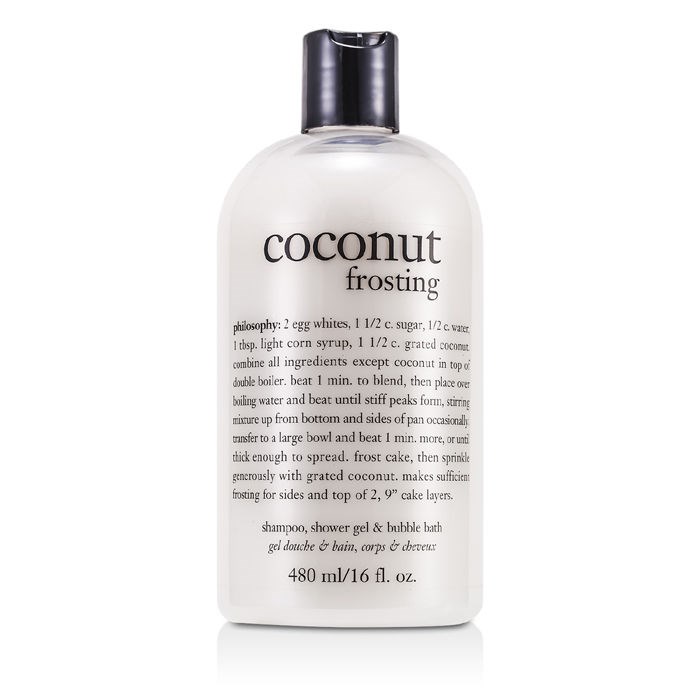 Philosophy Coconut Frosting - Ultra Rich Shampoo, Shower Gel & Bubble ...