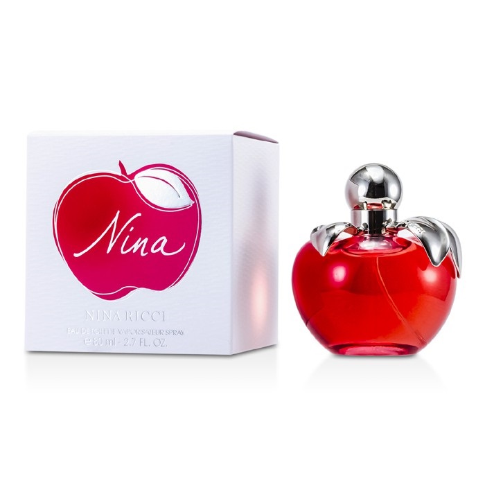 Духи ричи яблоко. Nina Ricci Nina Eau de Toilette. Nina Ricci Nina EDT 80ml Refillable. Nina Ricci Nina (l) EDT 30 ml. Nina Ricci Eau de Toilette.