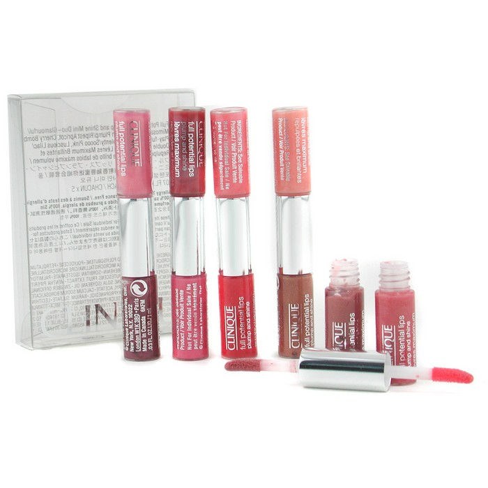 Clinique Full Potential Lips Plump & Shine Mini Duo Collection (10 ...