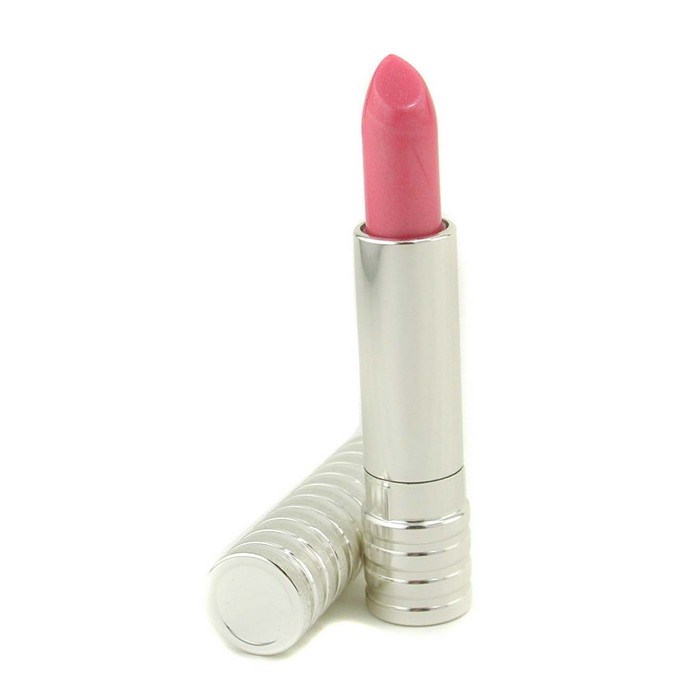 Clinique long last lipstick in twilight nude in silver case