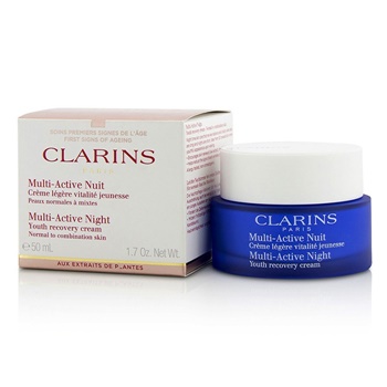 Clarins Multi-Active Night Youth Recovery Cream (Normal to Combination ...