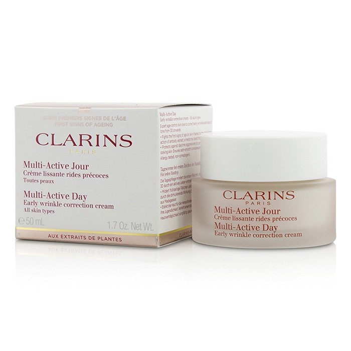 Дневной крем кларанс. Clarins Multi-Active jour. Clarins дневной крем с антиоксидантами для сухой кожи Multi-Active 50ml. Clarins Multi-Active Day early Wrinkle correction Cream.