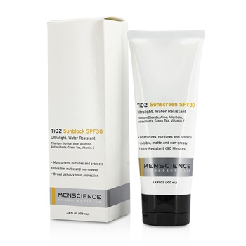 menscience tio2 sunblock spf 30