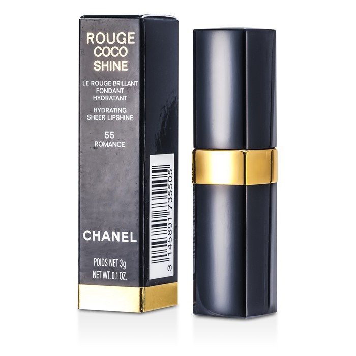 Chanel Rouge Coco Shine Hydrating Sheer Lipshine 55 Romance Fresh   12101080202 3 700 