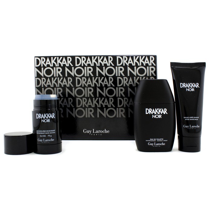 Guy Laroche Drakkar Noir Coffret: EDT Spray 100ml/3.4oz + Deodorant ...