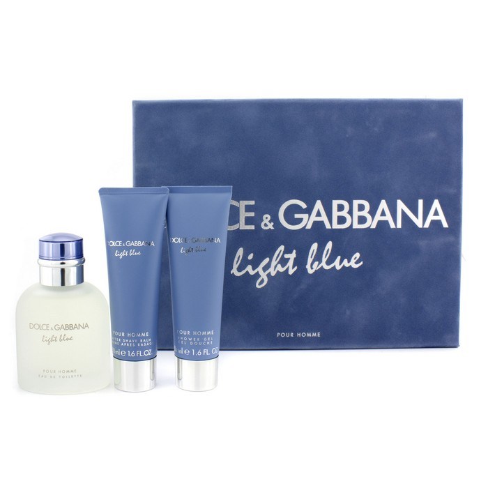 Dolce & Gabbana Homme Light Blue Coffret: EDT Spray 75ml/2.5oz + After ...