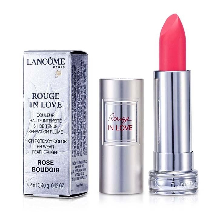 Lancome Rouge In Love Lipstick 340b Rose Boudoir Makeup