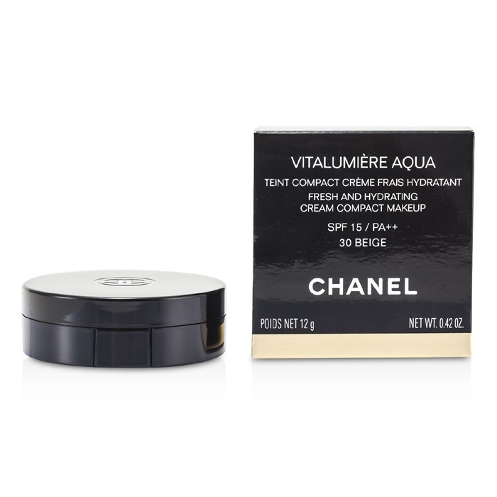 Chanel Vitalumiere Aqua Fresh And Hydrating Cream Compact ...