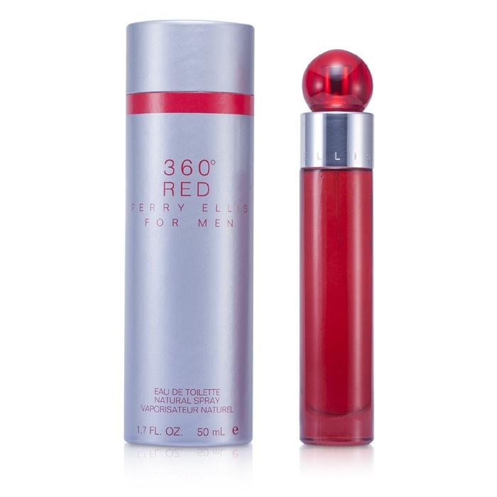 Perry Ellis 360 Red EDT Spray 50ml Men's Perfume | eBay