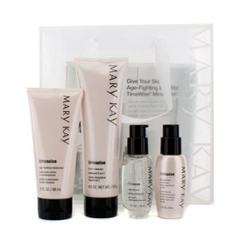 Mary Kay TimeWise Miracle Set: Cleanser 127g + Moisturizer 88ml + Day Solut...