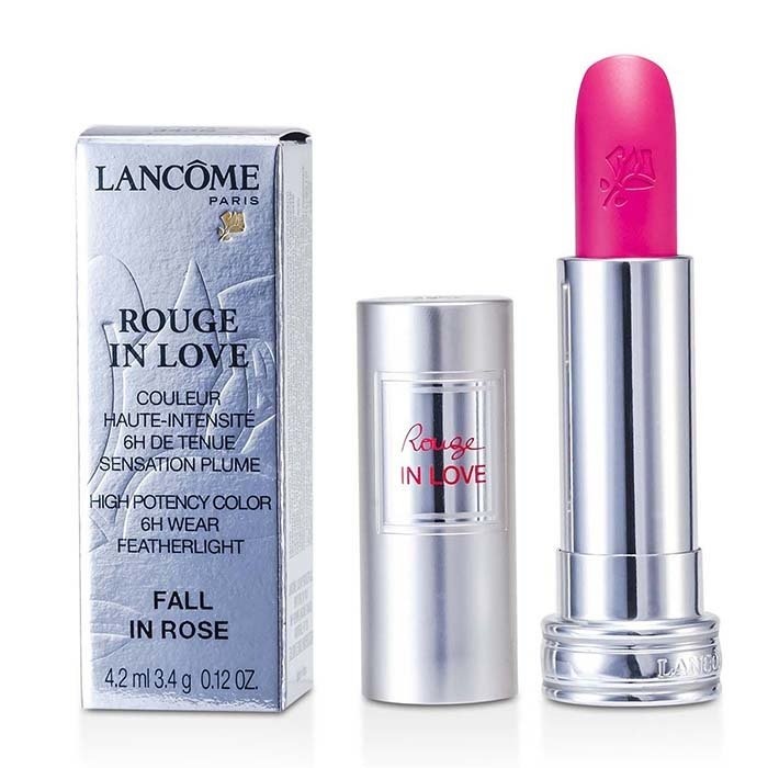 Lancome Rouge In Love Lipstick 343b Fall In Rose Makeup