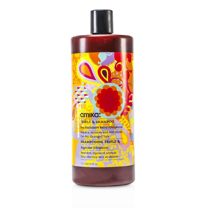 Triple RX Shampoo (For Dry, Damaged Hair) - Amika | F&C Co ...