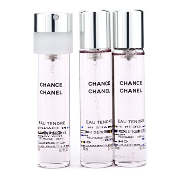 eau tendre chance refill chanel twist spray tweet fresh fragrances