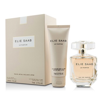 Elie Saab Le Parfum Coffret: EDP Spray 90ml/3oz + Body Lotion 75ml/2 ...