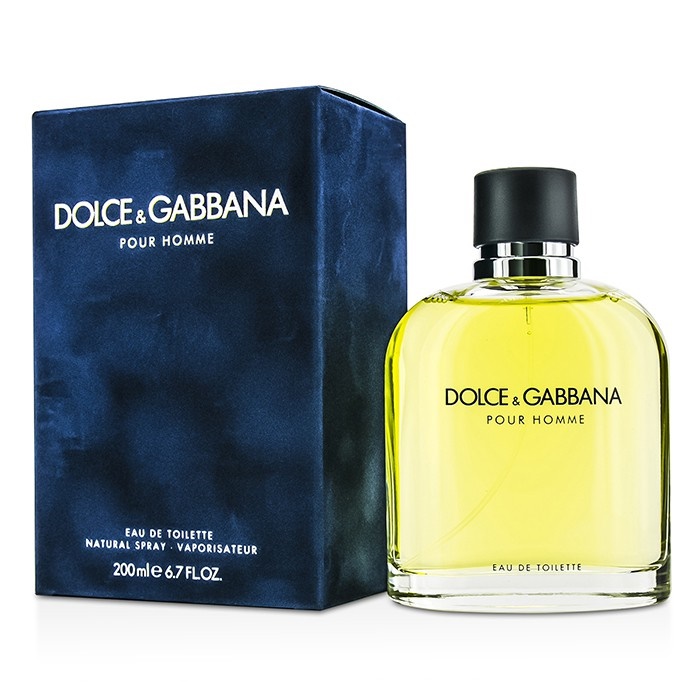 Dolce & Gabbana Pour Homme EDT Spray 200ml Men's Perfume | eBay
