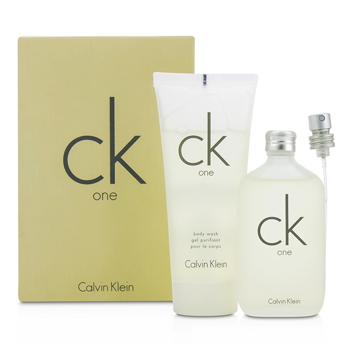 Calvin Klein CK One Coffret: EDT Spray 50ml/1.7oz + Body Wash 100ml/3 ...