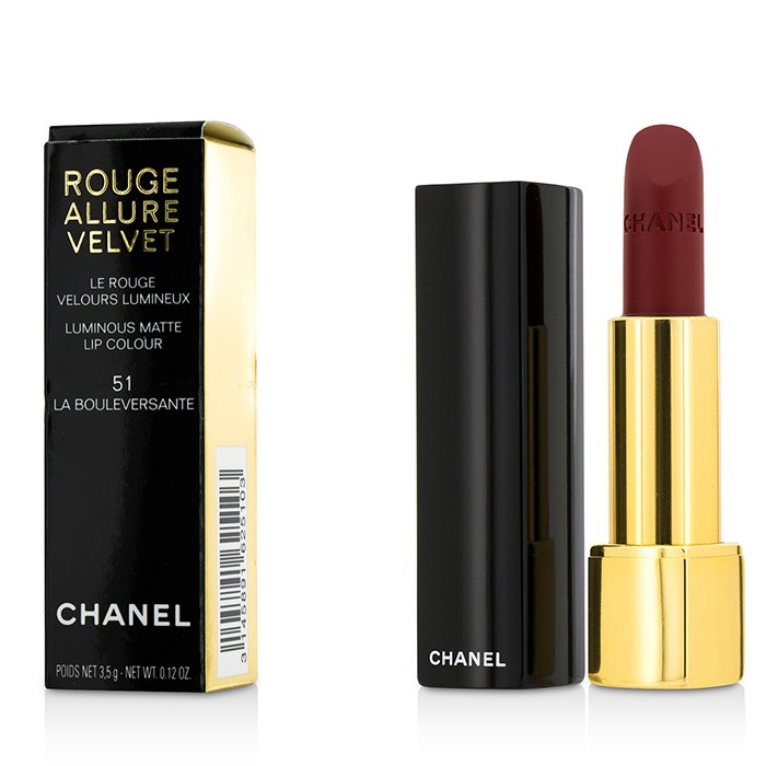 Rouge Allure Velvet - # 51 La Bouleversante - Chanel | F&C Co. USA