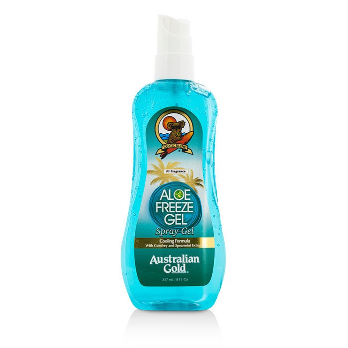 Australian Gold Aloe Freeze Spray Gel with Comfrey and Spearmint ...