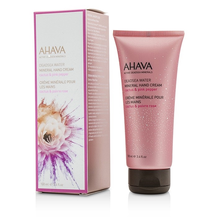 Ahava Deadsea Water Mineral Hand Cream - Cactus & Pink ...