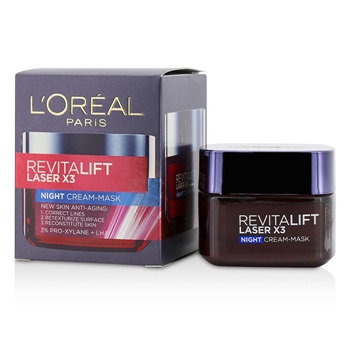  L Oreal Revitalift Laser x3 New Skin Anti Aging Night 