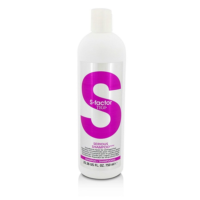 S Factor Serious Shampoo (Sensational Repair For Damaged Hair) - Tigi ...