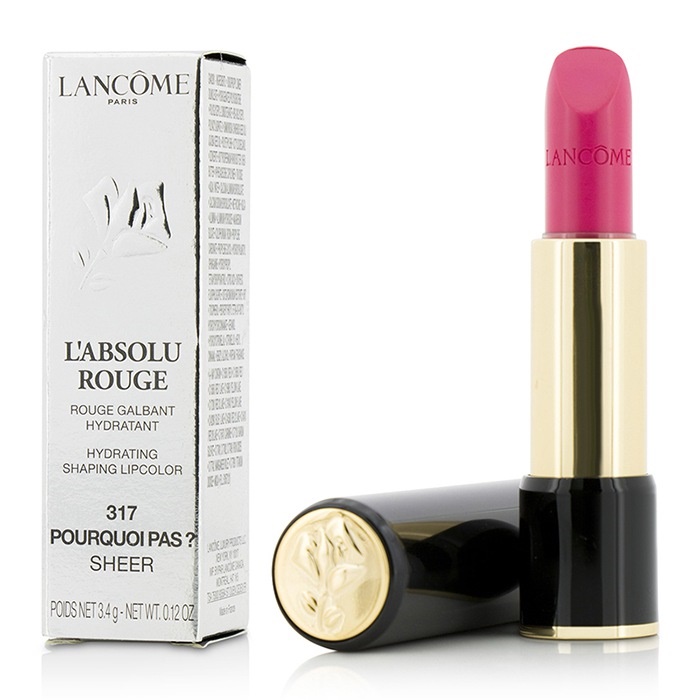 L Absolu Rouge Hydrating Shaping Lipcolor 317 Pourquoi Pas Sheer Lancome Fandc Co Usa 