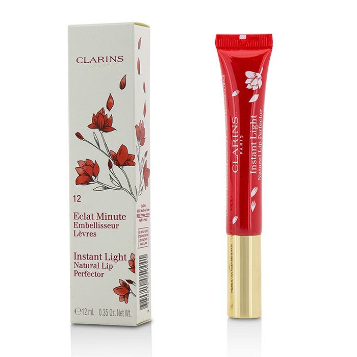 Eclat Minute Instant Light Natural Lip Perfector 12 Red Shimmer Clarins Fandc Co Usa