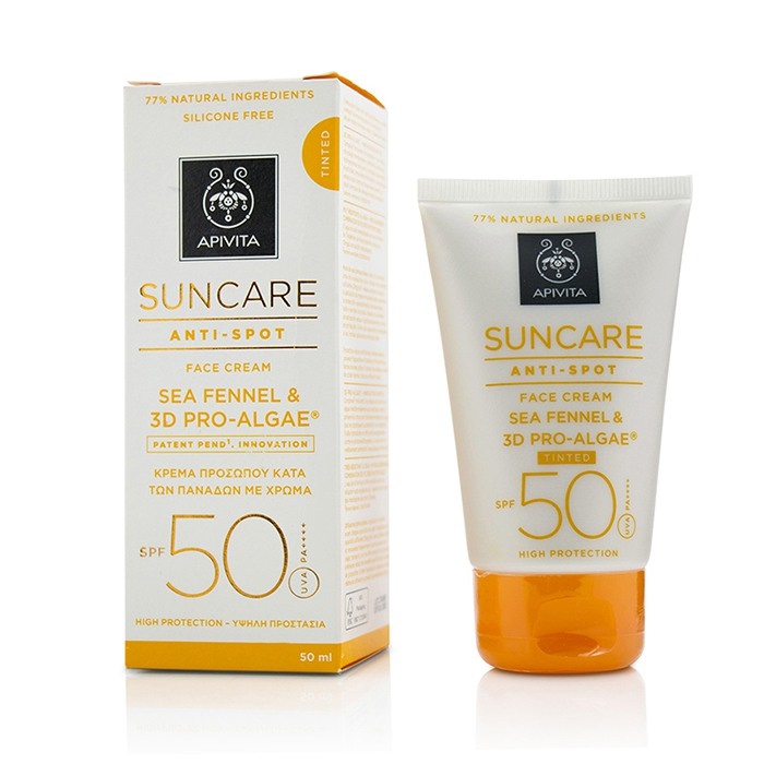 Apivita Suncare Anti-Spot Face Cream SPF 50 - Tinted | Fresh™