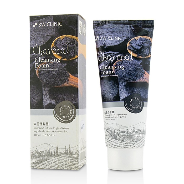 3w Clinic Cleansing Foam Charcoal Fresh™