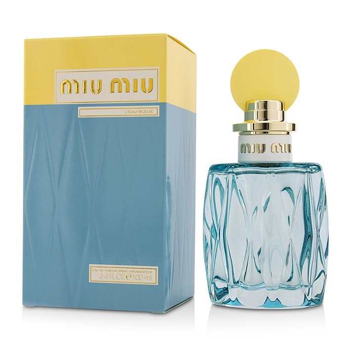 Miu Miu L'Eau Bleue EDP Spray 100ml Women's Perfume | eBay
