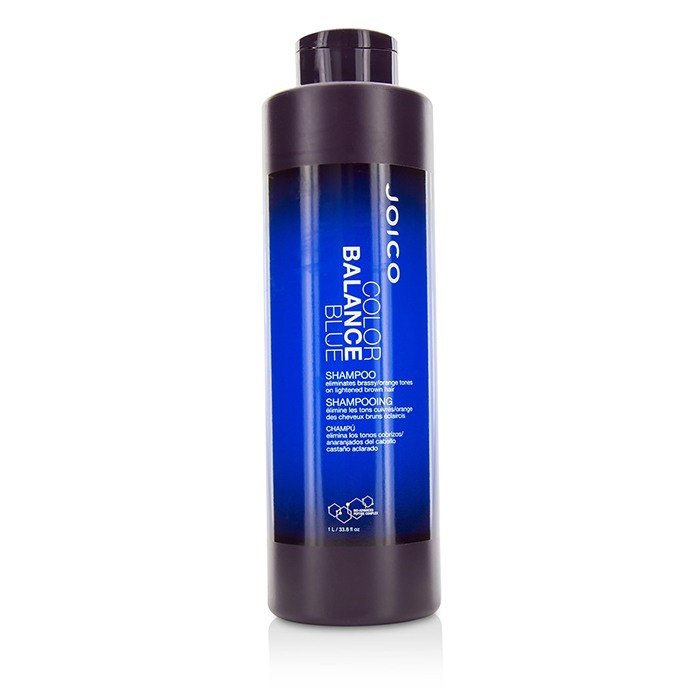 Joico Color Balance Blue Shampoo Eliminates Brassy Orange Tones