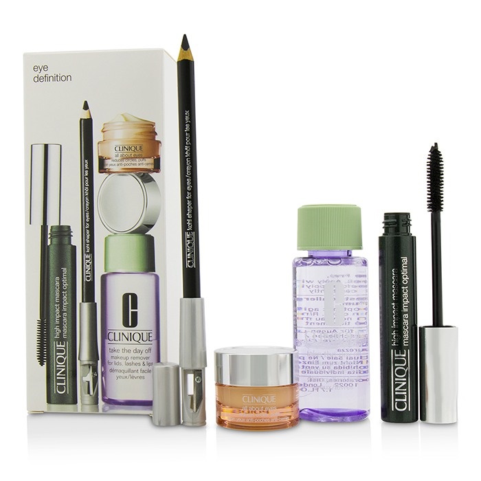 Clinique Eye Definition Set 1x Kohl Shaper For Eyes + 1x High Impact