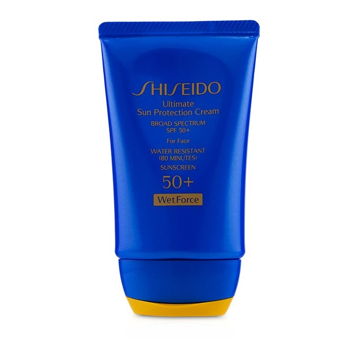Shiseido Ultimate Sun Protection Cream WetForce For Face SPF 50+ 50ml ...