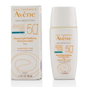 avene sunscreen acne prone skin