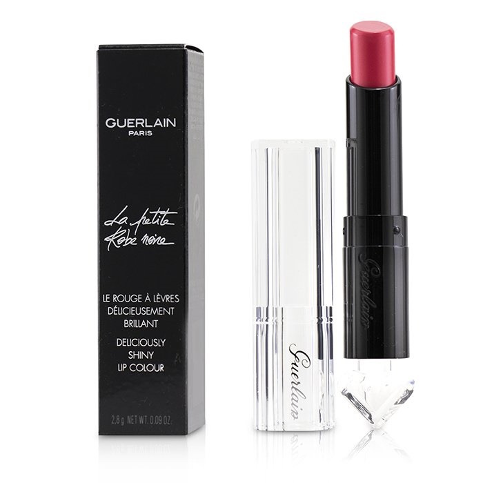 Guerlain La Petite Robe Noire Deliciously Shiny Lip Colour 063 Pink Button Makeup