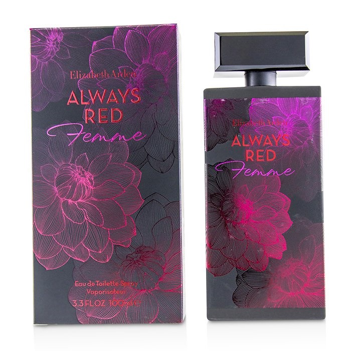 Always red. Always Red femme Elizabeth Arden. Элизабет Арден духи always Red. Туалетная вода женская цветочными запахами. Духи Элизабет Арден черные.