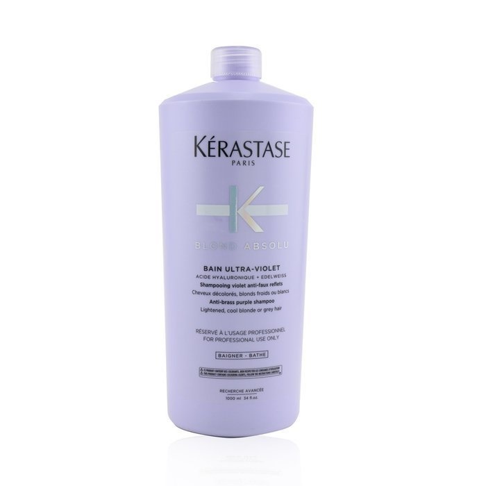 Kerastase Blond Absolu Bain Ultra Violet Anti Brass Purple Shampoo 1000ml Mens Ebay