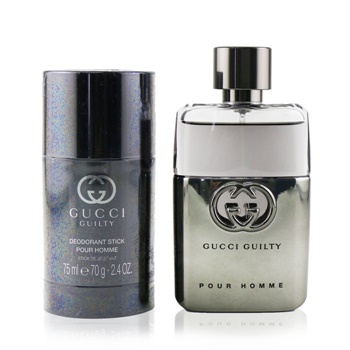 Guilty Pour Homme Coffret: EDT Spray 50ml/1.6oz + Deodorant Stick 75ml/2.4oz - Gucci | F&C Co.